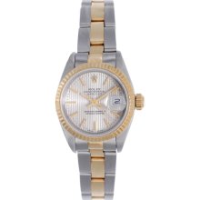 Ladies Rolex Watch Steel & Gold 2-Tone Datejust 69173