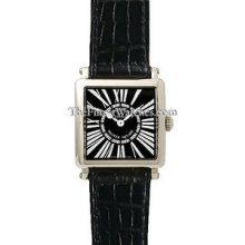 Ladies Small Franck Muller Master Square Steel 6002SQZR Watch
