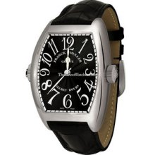 Large Franck Muller Curvex Secret Hours 1 Steel 8880SEH1 Watch