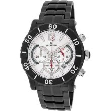 Le Chateau Sport Dinamica Black Ion Plated Chrono Men's Watch #54 ...