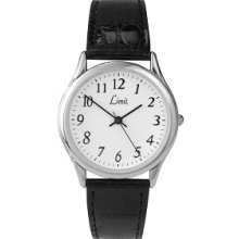 Limit Mens Black Strap Watch 5341.