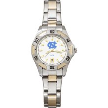 LogoArt College All-Pro Women's Watch Color: Two-Tone, Team: University of North Carolina