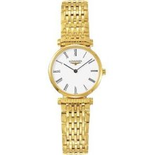 Longines La Grande Classique White Dial Gold-tone Ladies Watch LG42091118