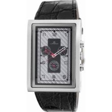 Lorenz Men's 025923BB TB7 Big Rectangular Chronograph Watch ...