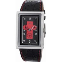 Lorenz Men's 025923DD TB7 Big Rectangular Chronograph Watch ...