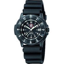 Luminox F-117 Nighthawk Steel Bracelet Watch - Black Dial