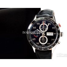 Luxury Mens Watch Calibre 16 Automatic Black Dial Cv2a10.fc6235 Leat