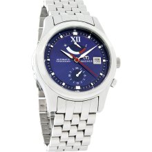 Magnus San Paulo Mens Blue Automatic Watch M108mss71