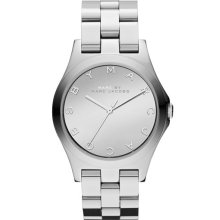 MARC by Marc Jacobs 'Henry Glossy' Bracelet Watch Silver