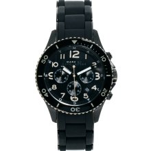 Marc by Marc Jacobs MBM2583 Rock Chrono Watch Black