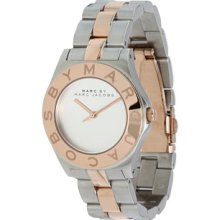 Marc By Marc Jacobs Women's Blade Rose Gold Two Tone Stainless St ...