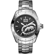 Marc Ecko Men's E11527G1 Silver Stainless-Steel Quartz Watch with ...