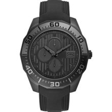 Marc Ecko Men's E13517g1 The Equation Analog Black Resin Strap Watch