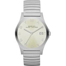 MARC-JACOBS MARC-JACOBS Henry Stretchy Silver Tone Watch