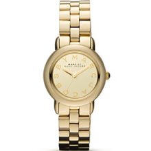 Marc-jacobs Mini Marci Mbm3174 | Metal Bracelet | Gold Dial | 26mm | 50m |