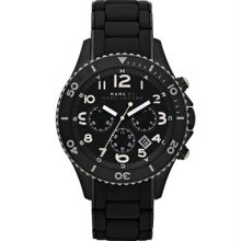Marc Jacobs Rock Chrono 46MM Adult Unisex Watches - no color /