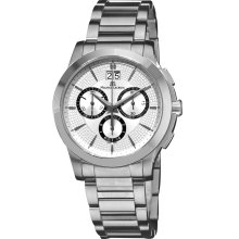 Maurice Lacroix Men's 'Miros' Stainless Steel Chronograph Watch