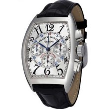 Medium Franck Muller Curvex Chronograph 7880CCAT Steel Watch