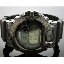 Men Casio G Shock 0.15CT Diamond Black Face Watch 6900