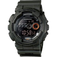 Men Casio GD100MS-3 G-Shock Dark Gray Plastic Resin G-Shock Digital