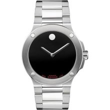 Men Movado 606290 Watch Black Musuem Dial Automatic 0606290 Mens Rare