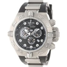 Men's 1388 Subaqua Noma IV Chronograph Black Dial Black Polyurethane