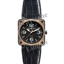 Men's Bell & Ross Instrument BR01-92 RG Automatic Watch - BR01-92_RGCaBlkA