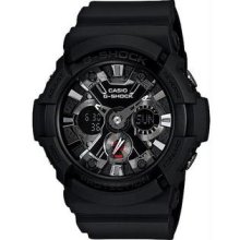 Men's Black G-Shock Analog Digital Black Dial Shock