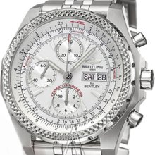 Mens Breitling Watch Bentley Special Edition White Dial