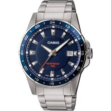 Men's casio analog stainless steel watch mtp1290d-2av