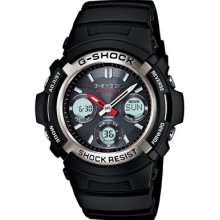 Men's Casio G-Shock AWGM100-1A Atomic Solar Watch