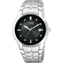 Mens Citizen Eco Drive Dress Collection Watch in Stainless Steel (BM6670-56E)