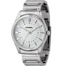 Mens classic dress watch (silver dial w/ - Silver Dial/Silver Bracelet