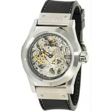 Men's Corduba Sea Ghost Skeleton Dial Mechanical Hand Wind Rubber