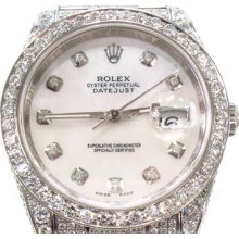 Mens Diamond Rolex Datejust Steel 116244 Watch Collection 26.00ct