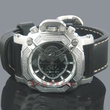 Mens Diamond Watches Techno Master Diamond Watch .25ct