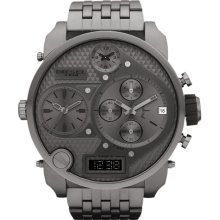 Men's diesel badass oversized chronograph watch dz7247