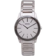 Men's Quartz Stainless Steel w/ Off White Dial ...
