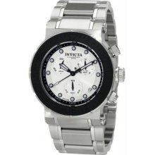 Men's Reserve Chronograph Stainless Steel Case and Bracelet Silver Dia