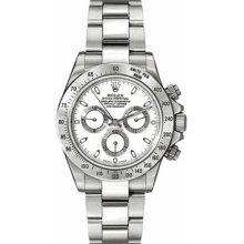 Mens ROLEX Daytona Oyster Watch Perpetual White