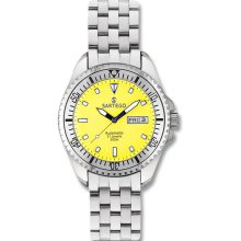 Mens Sartego Watch Spa17 Automatic Yellow Dial -