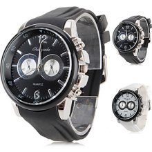 Men's Silicone Analog Quartz Watch Wrist (Assorted Colors)