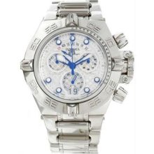 Men's Specialty Subaqua Chronograph Retrograde Stainless Steel Case