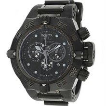 Men's Stainless Steel Case Subaqua Noma IV 500m Chronograph Diver Black Dial Pol