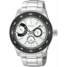 Men's Stainless Steel Criteria White Dial