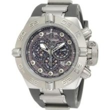 Men's Stainless Steel Subaqua Noma IV Diver Gray Dial Chronograph