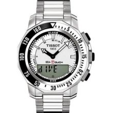 Men's Stainless Steel T-Touch Sea Touch Analog