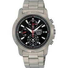 Men's Titanium Alarm Chronograph Black