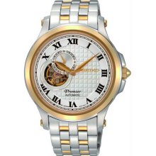 Men's Two Tone Stainless Steel Premier Automatic Silver Dial