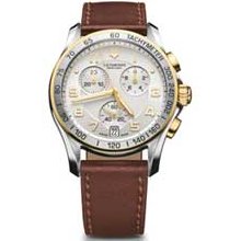 Men's Victorinox Swiss Army Chrono Classic Two-Tone Stainless Steel